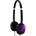 JVC HA-S160V Stereo Flats Lightweight Headband Headphone, Violet