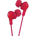 JVC® Gumy Plus In-Ear Headphones; Red
