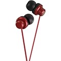 JVC Riptidz HA-FX8R Stereo In-Ear Headphone, Red