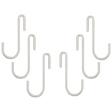 Range Kleen® 6 Pack S-shaped Pot Rack Hooks