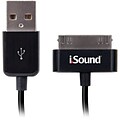 DreamGEAR® iSound® iSound-1662 Charge And Sync Cable For iPad/iPhone/iPod, Black