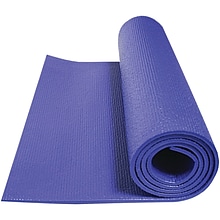 Gofit Sapphire Blue Double-Thick Yoga Mat, 68 (GF-2XYOGA)