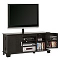 Walker Edison 60 Wood TV Console With Mount, Black