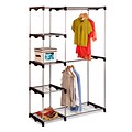 Honey Can Do® 68H x 19.7W Double Rod Free Standing Closet (WRD-02124)