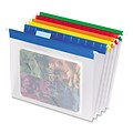 Pendaflex EasyView™ Poly Hanging File Folders, Assorted Color Bar, Letter, Holds 8 1/2H x 11W, 25/