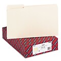 Smead® Legal 1/3 Cut Recycled File Folder w/ 3/4 Expansion; Manila, 100/Pack