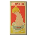 Trademark Fine Art Starlight Soap 1899 Canvas Art 12x24 Inches