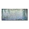 Trademark Fine Art Claude Monet Waterlillies Morning II Canvas Art 14x32 Inches