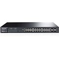 TP-Link® JetStream L2 Managed Gigabit PoE Ethernet Switch W/Combo SFP Slots;  24-Ports (TL-SG3424P)