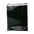 JAM Paper® 10 x 13 Open End Catalog Foil Envelopes with Self-Adhesive Closure, Black, 25/Pack (1323319)
