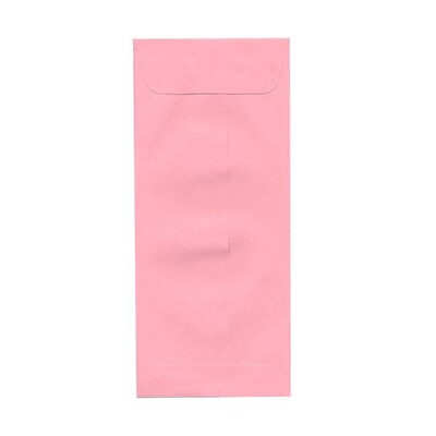 JAM Paper #10 Policy Business Envelopes, 4 1/8 x 9 1/2, Baby Pink, 25/Pack (3961301)