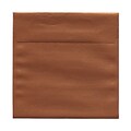 JAM Paper® 6 x 6 Square Metallic Invitation Envelopes, Stardream Copper, 25/Pack (184392)