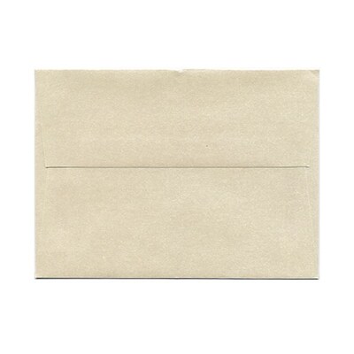 JAM Paper A6 Metallic Invitation Envelopes, 4.75 x 6.5, Stardream Opal, 25/Pack (GCST650)