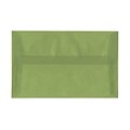 JAM Paper A10 Translucent Vellum Invitation Envelopes, 6 x 9.5, Leaf Green, 25/Pack (PACV853)