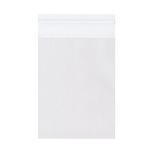 JAM Paper Cello Sleeves with Peel & Seal Closure, A6, 4.9375 x 6.5625, Clear, 100/Pack (A6CELLO)