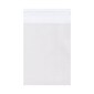 JAM Paper Cello Sleeves with Peel & Seal Closure, A6, 4.9375 x 6.5625, Clear, 100/Pack (A6CELLO)