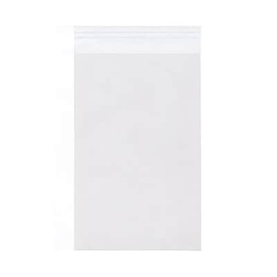 JAM Paper Cello Sleeves with Peel & Seal Closure, 17.4375 x 22.25, Clear, 100/Pack (17.5X22.25CELLO)