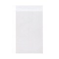 JAM Paper Cello Sleeves with Peel & Seal Closure, 5.9375 x 8.875, Clear, 100/Pack (A9CELLO)