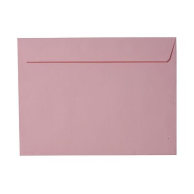 JAM Paper 9 x 12 Booklet Envelopes, Baby Pink, 25/Pack (31512738)