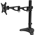 Rocelco® Double Articulated Desktop TV Mount For 10- 24 Flat Panel Monitors Up To 8 Kg/17.6 lbs.