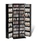 Prepac™ Grande Locking Media Storage Cabinet With Shaker Doors, Black