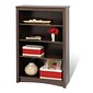 Prepac™ 48" 4-Shelf Bookcase with Adjustable Shelves, Espresso, Wood (EDL-3248)