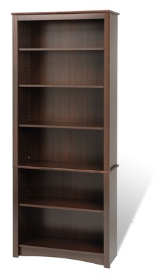 Prepac™ 6 Shelf Bookcase, Espresso