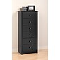 Prepac™ 53.25" Sonoma Tall 6 Drawer Chest, Black