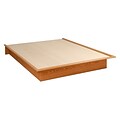 Prepac™ 63.75 Queen Platform Bed, Oak