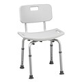 HealthSmart™ Bath Seat With Backrest and BactiX™, 325 lbs.