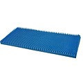 DMI® 33 x 72 Hospital Bed Size Convoluted Bed Pad, Blue