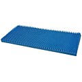 DMI® 33 x 72 x 3 Hospital Bed Size Convoluted Bed Pad, Blue