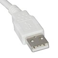 C2G® 6.56 USB 2.0 A Male to A Female Extension Cable; White