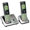VTech® CS6619-2 Cordless Phone With 2 Handsets; 50 Name/Number