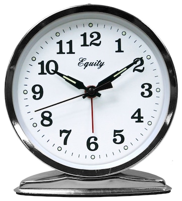 Equity by La Crosse Wind-Up Loud Bell Alarm Clock (24014)
