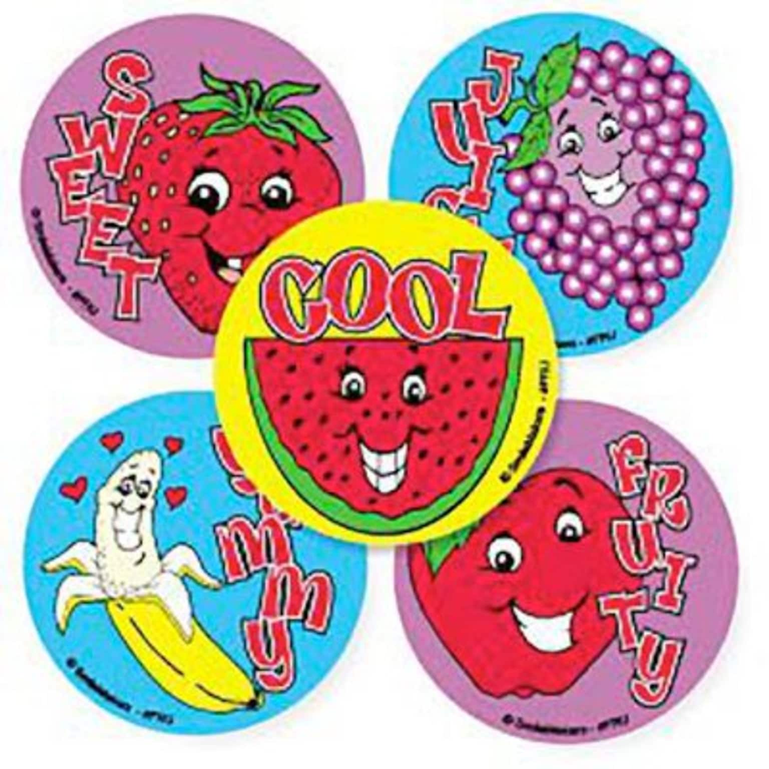 SmileMakers® Fruity Scratch N Sniff Stickers; 75/Box