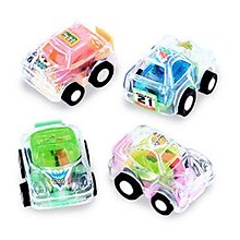 SmileMakers® Clear Pullback Cars; 36 PCS