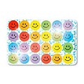 SmileMakers® Sparkle Multicolored Smiley Faces; 1800/Box