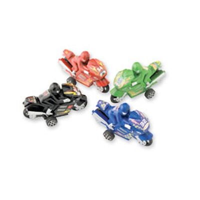 SmileMakers® Pullback Motorcycle Racers; 36 PCS
