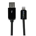 Startech 6.6 Sync & Charge Lightning Connector to USB Cable, Black