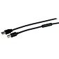 Startech 50' Active USB 2.0 Male A/B Cable, Black