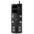 Cyberpower® Essential 8-Outlet 1800 Joule Surge Suppressor With 8 Cord
