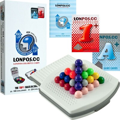 Lonpos 404 Brain Intelligence Puzzle Game (80-404)