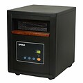 Optimus H-8011 1500 W Quartz Infrared Heater With Remote; Black