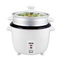 Better Chef® 10 Cup (20 Cups Cooked) Rice Cooker With Food Steamer Attachment