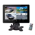 Pyle® PLHRQD9 9 Quad TFT/LCD Video Monitor With Headrest Shroud BNC and RCA Connector;  Black
