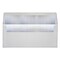 LUX 60lbs. 4 1/8 x 9 1/2 #10 Business Envelopes, White With Silver LUX Lining, 250/BX