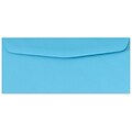 LUX® 4 1/8 x 9 1/2 #10 60lbs. Bright Regular Envelopes, Blue, 50/Pack