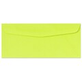 LUX® 4 1/8 x 9 1/2 #10 60lbs. Electric Regular Envelopes, Green, 50/Pack