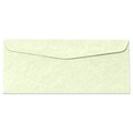 LUX® 4 1/8 x 9 1/2 #10 60lbs. Parchment Regular Envelopes, Green, 50/Pack